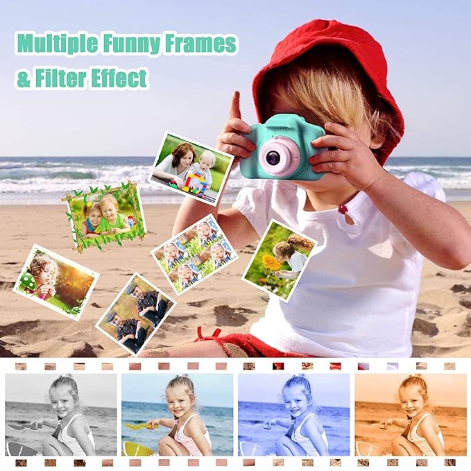 ULTIMATE PORTABLE ACTION CAM FOR KIDS - THE PERFECT BIRTHDAY SURPRISE!