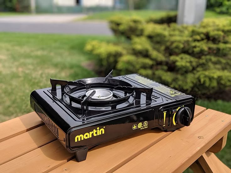 CAMPING PORTABLE STOVE USE WITH DUAL MODE LPG CYLINDER, CHULHA IRON AUTOMATIC BUTANE GAS STOVE (1 BURNERS)