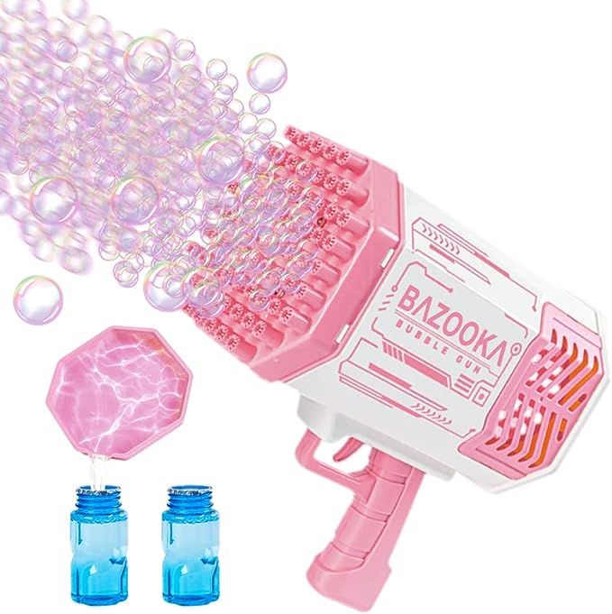 Bubble Gun Machine Kids Automatic Soap Based Bubble Blower