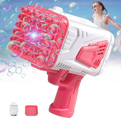 Bubble Gun Machine Kids Automatic Soap Based Bubble Blower