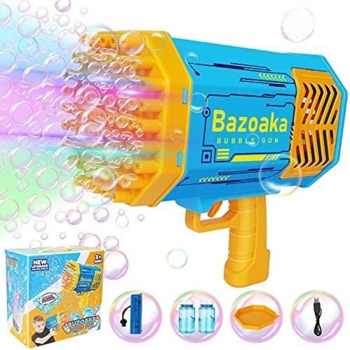 Bubble Gun Machine Kids Automatic Soap Based Bubble Blower