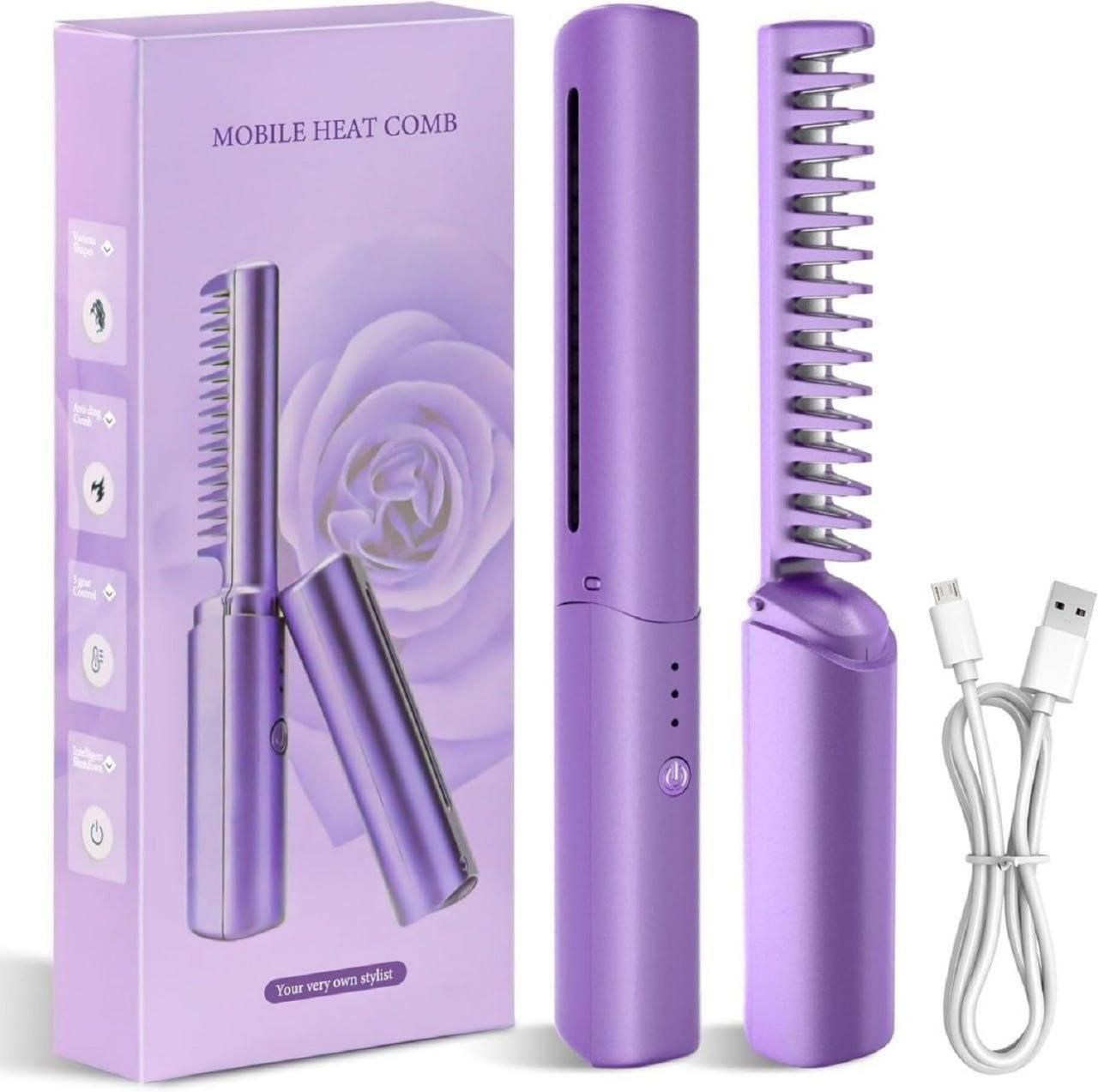DABZEKART Wireless Hair Straightening Brush