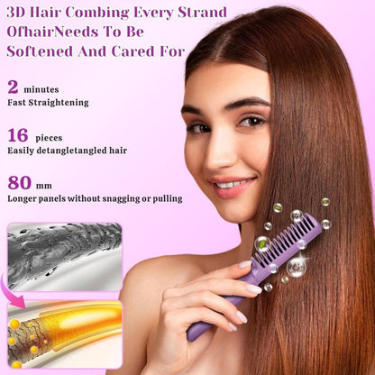 DABZEKART Wireless Hair Straightening Brush