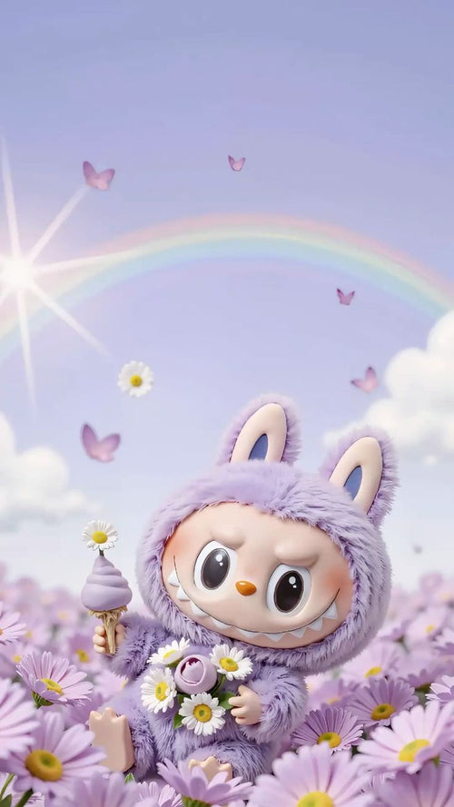 LABUBU TOY | CUTE LABUBU TOY FOR KIDS | BOOBUM  LABUBU DOLL  (RANDOM COLOR - 1 PC) - 17 CM (MULTICOLOR)