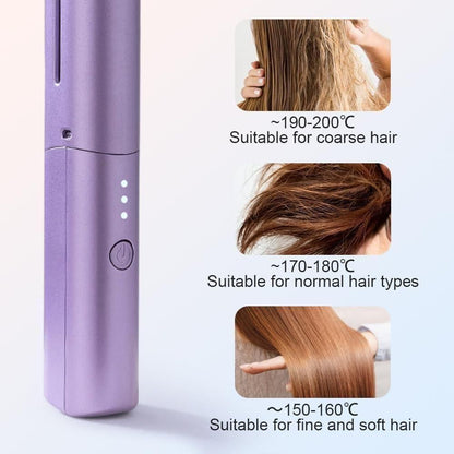 DABZEKART Wireless Hair Straightening Brush