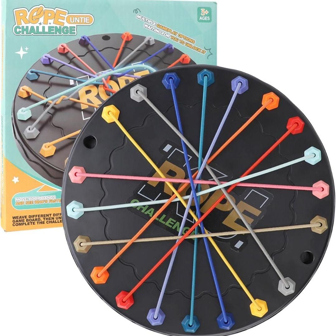 Rope Sorting Puzzle, Brainy Teaser Rope.