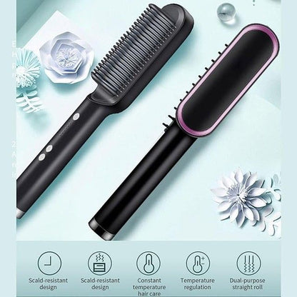 Professional Electric Hair Straightener Comb Brush