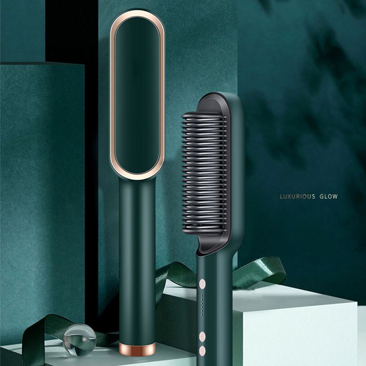 Professional Electric Hair Straightener Comb Brush