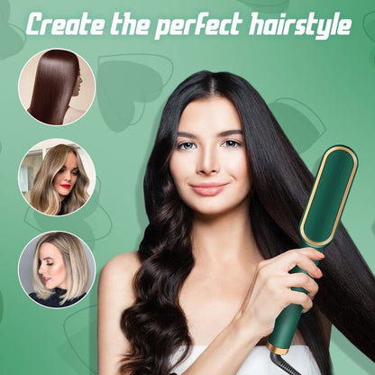Professional Electric Hair Straightener Comb Brush