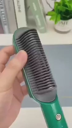 Professional Electric Hair Straightener Comb Brush